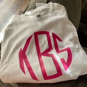 Classic Monogram Tee and Decal Set